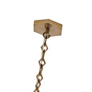 One Light Pendant<br /><span style="color:#4AB0CE;">Entrega: 4-10 dias en USA</span><br /><span style="color:#4AB0CE;font-size:60%;">PREGUNTE POR ENTREGA EN PANAMA</span><br />Collection: Bolsa<br />Finish: Winter Brass