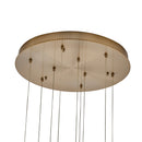 LED Chandelier<br /><span style="color:#4AB0CE;">Entrega: 3-4 semanas en USA</span><br /><span style="color:#4AB0CE;font-size:60%;">PREGUNTE POR ENTREGA EN PANAMA</span><br />Collection: Kiriko<br />Finish: Winter Brass