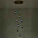 Kalco - 524951WB - LED Chandelier - Kiriko - Winter Brass