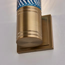 LED Wall Sconce<br /><span style="color:#4AB0CE;">Entrega: 3-4 semanas en USA</span><br /><span style="color:#4AB0CE;font-size:60%;">PREGUNTE POR ENTREGA EN PANAMA</span><br />Collection: Kiriko<br />Finish: Winter Brass