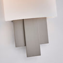 One Light Wall Sconce<br /><span style="color:#4AB0CE;">Entrega: 4-10 dias en USA</span><br /><span style="color:#4AB0CE;font-size:60%;">PREGUNTE POR ENTREGA EN PANAMA</span><br />Collection: Espille<br />Finish: Satin Nickel
