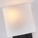 One Light Wall Sconce<br /><span style="color:#4AB0CE;">Entrega: 4-10 dias en USA</span><br /><span style="color:#4AB0CE;font-size:60%;">PREGUNTE POR ENTREGA EN PANAMA</span><br />Collection: Espille<br />Finish: Satin Black Nickel