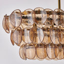 Nine Light Linear Pendant<br /><span style="color:#4AB0CE;">Entrega: 5-6 semanas en USA</span><br /><span style="color:#4AB0CE;font-size:60%;">PREGUNTE POR ENTREGA EN PANAMA</span><br />Collection: Uroko<br />Finish: Polished Winter Brass