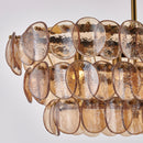 Nine Light Linear Pendant<br /><span style="color:#4AB0CE;">Entrega: 5-6 semanas en USA</span><br /><span style="color:#4AB0CE;font-size:60%;">PREGUNTE POR ENTREGA EN PANAMA</span><br />Collection: Uroko<br />Finish: Polished Winter Brass