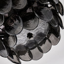 Four Light Flush Mount<br /><span style="color:#4AB0CE;">Entrega: 4-10 dias en USA</span><br /><span style="color:#4AB0CE;font-size:60%;">PREGUNTE POR ENTREGA EN PANAMA</span><br />Collection: Uroko<br />Finish: Black Nickel