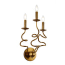 Three Light Wall Sconce<br /><span style="color:#4AB0CE;">Entrega: 0-1 semanas en USA</span><br /><span style="color:#4AB0CE;font-size:60%;">PREGUNTE POR ENTREGA EN PANAMA</span><br />Collection: Rizo<br />Finish: Oil Rubbed Bronze