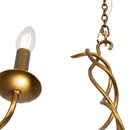 Six Light Chandelier<br /><span style="color:#4AB0CE;">Entrega: 0-1 semanas en USA</span><br /><span style="color:#4AB0CE;font-size:60%;">PREGUNTE POR ENTREGA EN PANAMA</span><br />Collection: Rizo<br />Finish: Oil Rubbed Bronze