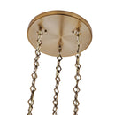 Three Light Chandelier<br /><span style="color:#4AB0CE;">Entrega: 2-3 semanas en USA</span><br /><span style="color:#4AB0CE;font-size:60%;">PREGUNTE POR ENTREGA EN PANAMA</span><br />Collection: Bolsa<br />Finish: Winter Brass