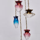 Six Light Chandelier<br /><span style="color:#4AB0CE;">Entrega: 2-3 semanas en USA</span><br /><span style="color:#4AB0CE;font-size:60%;">PREGUNTE POR ENTREGA EN PANAMA</span><br />Collection: Bolsa<br />Finish: Winter Brass