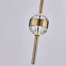 LED Chandelier<br /><span style="color:#4AB0CE;">Entrega: 2-3 semanas en USA</span><br /><span style="color:#4AB0CE;font-size:60%;">PREGUNTE POR ENTREGA EN PANAMA</span><br />Collection: Goccia<br />Finish: Winter Brass