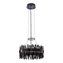 LED Pendant<br /><span style="color:#4AB0CE;">Entrega: 4-10 dias en USA</span><br /><span style="color:#4AB0CE;font-size:60%;">PREGUNTE POR ENTREGA EN PANAMA</span><br />Collection: Glacier<br />Finish: Black Nickel