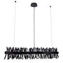 LED Linear Pendant<br /><span style="color:#4AB0CE;">Entrega: 4-10 dias en USA</span><br /><span style="color:#4AB0CE;font-size:60%;">PREGUNTE POR ENTREGA EN PANAMA</span><br />Collection: Glacier<br />Finish: Black Nickel