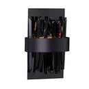 LED Wall Sconce<br /><span style="color:#4AB0CE;">Entrega: 4-10 dias en USA</span><br /><span style="color:#4AB0CE;font-size:60%;">PREGUNTE POR ENTREGA EN PANAMA</span><br />Collection: Glacier<br />Finish: Black Nickel