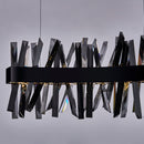 LED Linear Pendant<br /><span style="color:#4AB0CE;">Entrega: 4-10 dias en USA</span><br /><span style="color:#4AB0CE;font-size:60%;">PREGUNTE POR ENTREGA EN PANAMA</span><br />Collection: Glacier<br />Finish: Black Nickel