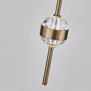 LED Chandelier<br /><span style="color:#4AB0CE;">Entrega: 2-3 semanas en USA</span><br /><span style="color:#4AB0CE;font-size:60%;">PREGUNTE POR ENTREGA EN PANAMA</span><br />Collection: Goccia<br />Finish: Winter Brass