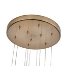 LED Chandelier<br /><span style="color:#4AB0CE;">Entrega: 2-3 semanas en USA</span><br /><span style="color:#4AB0CE;font-size:60%;">PREGUNTE POR ENTREGA EN PANAMA</span><br />Collection: Goccia<br />Finish: Winter Brass