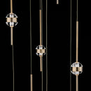 LED Chandelier<br /><span style="color:#4AB0CE;">Entrega: 2-3 semanas en USA</span><br /><span style="color:#4AB0CE;font-size:60%;">PREGUNTE POR ENTREGA EN PANAMA</span><br />Collection: Goccia<br />Finish: Winter Brass