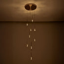 Allegri - 047653-044-FR001 - LED Chandelier - Goccia - Winter Brass