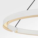 Visual Comfort Modern - PBCH80327MW - LED Chandelier - Cloak - Matte White