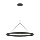 LED Chandelier<br /><span style="color:#4AB0CE;">Entrega: 7-8 semanas en USA</span><br /><span style="color:#4AB0CE;font-size:60%;">PREGUNTE POR ENTREGA EN PANAMA</span><br />Collection: Cloak<br />Finish: Nightshade Black