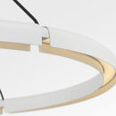 LED Chandelier<br /><span style="color:#4AB0CE;">Entrega: 7-8 semanas en USA</span><br /><span style="color:#4AB0CE;font-size:60%;">PREGUNTE POR ENTREGA EN PANAMA</span><br />Collection: Cloak<br />Finish: Matte White