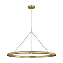 LED Chandelier<br /><span style="color:#4AB0CE;">Entrega: 3-4 semanas en USA</span><br /><span style="color:#4AB0CE;font-size:60%;">PREGUNTE POR ENTREGA EN PANAMA</span><br />Collection: Cloak<br />Finish: Hand-Rubbed Antique Brass