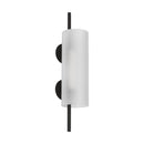 LED Wall Sconce<br /><span style="color:#4AB0CE;">Entrega: 4-10 dias en USA</span><br /><span style="color:#4AB0CE;font-size:60%;">PREGUNTE POR ENTREGA EN PANAMA</span><br />Collection: Trace<br />Finish: Nightshade Black