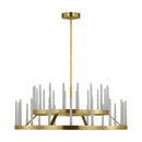 Visual Comfort Modern - SLCH81022HABEG - LED Chandelier - Sagrada - Hand-Rubbed Antique Brass