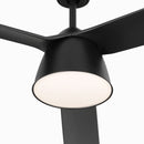 60" Ceiling Fan<br /><span style="color:#4AB0CE;">Entrega: 4-10 dias en USA</span><br /><span style="color:#4AB0CE;font-size:60%;">PREGUNTE POR ENTREGA EN PANAMA</span><br />Collection: Studio<br />Finish: Midnight Black