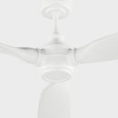 60" Ceiling Fan<br /><span style="color:#4AB0CE;">Entrega: 4-10 dias en USA</span><br /><span style="color:#4AB0CE;font-size:60%;">PREGUNTE POR ENTREGA EN PANAMA</span><br />Collection: Valiant<br />Finish: Matte White