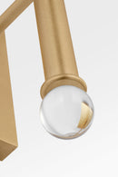 One Light Wall Sconce<br /><span style="color:#4AB0CE;">Entrega: 4-10 dias en USA</span><br /><span style="color:#4AB0CE;font-size:60%;">PREGUNTE POR ENTREGA EN PANAMA</span><br />Collection: Greard<br />Finish: Gild | Gild