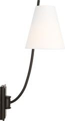 One Light Wall Sconce<br /><span style="color:#4AB0CE;">Entrega: 4-10 dias en USA</span><br /><span style="color:#4AB0CE;font-size:60%;">PREGUNTE POR ENTREGA EN PANAMA</span><br />Collection: Marina<br />Finish: Aged Iron | Aged Iron