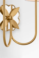 Two Light Wall Sconce<br /><span style="color:#4AB0CE;">Entrega: 4-10 dias en USA</span><br /><span style="color:#4AB0CE;font-size:60%;">PREGUNTE POR ENTREGA EN PANAMA</span><br />Collection: Spencer<br />Finish: Burnished Brass/Burnished Brass