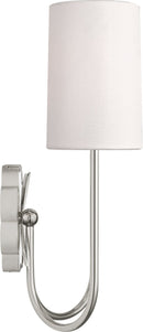 Two Light Wall Sconce<br /><span style="color:#4AB0CE;">Entrega: 4-10 dias en USA</span><br /><span style="color:#4AB0CE;font-size:60%;">PREGUNTE POR ENTREGA EN PANAMA</span><br />Collection: Spencer<br />Finish: Polished Nickel | Polished Nickel