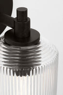 One Light Bath<br /><span style="color:#4AB0CE;">Entrega: 4-10 dias en USA</span><br /><span style="color:#4AB0CE;font-size:60%;">PREGUNTE POR ENTREGA EN PANAMA</span><br />Collection: Barstow<br />Finish: Aged Iron | Aged Iron