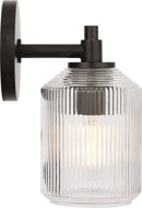 One Light Bath<br /><span style="color:#4AB0CE;">Entrega: 4-10 dias en USA</span><br /><span style="color:#4AB0CE;font-size:60%;">PREGUNTE POR ENTREGA EN PANAMA</span><br />Collection: Barstow<br />Finish: Aged Iron | Aged Iron