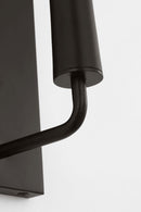 One Light Wall Sconce<br /><span style="color:#4AB0CE;">Entrega: 4-10 dias en USA</span><br /><span style="color:#4AB0CE;font-size:60%;">PREGUNTE POR ENTREGA EN PANAMA</span><br />Collection: Lois<br />Finish: Aged Iron | Aged Iron