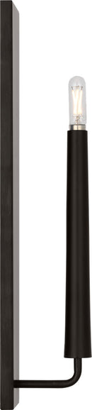 One Light Wall Sconce<br /><span style="color:#4AB0CE;">Entrega: 4-10 dias en USA</span><br /><span style="color:#4AB0CE;font-size:60%;">PREGUNTE POR ENTREGA EN PANAMA</span><br />Collection: Lois<br />Finish: Aged Iron | Aged Iron