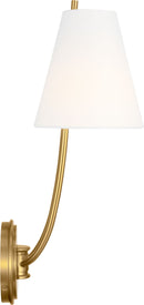 Two Light Wall Sconce<br /><span style="color:#4AB0CE;">Entrega: 4-10 dias en USA</span><br /><span style="color:#4AB0CE;font-size:60%;">PREGUNTE POR ENTREGA EN PANAMA</span><br />Collection: Marina<br />Finish: Burnished Brass | Burnished Brass