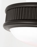 LED Flush Mount<br /><span style="color:#4AB0CE;">Entrega: 4-10 dias en USA</span><br /><span style="color:#4AB0CE;font-size:60%;">PREGUNTE POR ENTREGA EN PANAMA</span><br />Collection: Ritz<br />Finish: Aged Iron | Aged Iron