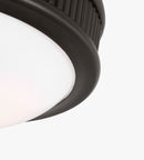 LED Flush Mount<br /><span style="color:#4AB0CE;">Entrega: 4-10 dias en USA</span><br /><span style="color:#4AB0CE;font-size:60%;">PREGUNTE POR ENTREGA EN PANAMA</span><br />Collection: Ritz<br />Finish: Aged Iron | Aged Iron