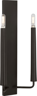 Two Light Wall Sconce<br /><span style="color:#4AB0CE;">Entrega: 4-10 dias en USA</span><br /><span style="color:#4AB0CE;font-size:60%;">PREGUNTE POR ENTREGA EN PANAMA</span><br />Collection: Lois<br />Finish: Aged Iroged Iron