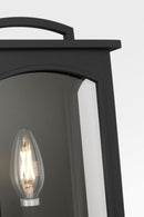 One Light Wall Lantern<br /><span style="color:#4AB0CE;">Entrega: 4-10 dias en USA</span><br /><span style="color:#4AB0CE;font-size:60%;">PREGUNTE POR ENTREGA EN PANAMA</span><br />Collection: Modesto<br />Finish: Textured Black | Textured Black