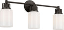 Three Light Bath<br /><span style="color:#4AB0CE;">Entrega: 4-10 dias en USA</span><br /><span style="color:#4AB0CE;font-size:60%;">PREGUNTE POR ENTREGA EN PANAMA</span><br />Collection: Ashford<br />Finish: Aged Iron | Aged Iron