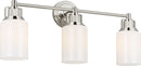 Three Light Bath<br /><span style="color:#4AB0CE;">Entrega: 16-17 semanas en USA</span><br /><span style="color:#4AB0CE;font-size:60%;">PREGUNTE POR ENTREGA EN PANAMA</span><br />Collection: Ashford<br />Finish: Polished Nickel | Polished Nickel