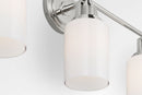 Three Light Bath<br /><span style="color:#4AB0CE;">Entrega: 16-17 semanas en USA</span><br /><span style="color:#4AB0CE;font-size:60%;">PREGUNTE POR ENTREGA EN PANAMA</span><br />Collection: Ashford<br />Finish: Polished Nickel | Polished Nickel
