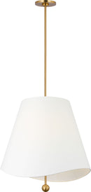 Four Light Hanging Shade<br /><span style="color:#4AB0CE;">Entrega: 4-10 dias en USA</span><br /><span style="color:#4AB0CE;font-size:60%;">PREGUNTE POR ENTREGA EN PANAMA</span><br />Collection: Beauvoir<br />Finish: Burnished Brass | Burnished Brass