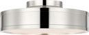 Visual Comfort Studio - PCF1051PN - LED Semi Flush Mount - Dupont - Polished Nickel/Polished Nickel