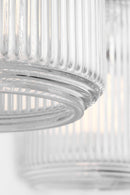Three Light Bath<br /><span style="color:#4AB0CE;">Entrega: 4-10 dias en USA</span><br /><span style="color:#4AB0CE;font-size:60%;">PREGUNTE POR ENTREGA EN PANAMA</span><br />Collection: Barstow<br />Finish: Polished Nickel | Polished Nickel