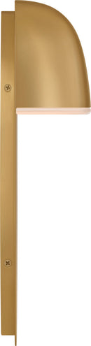 LED Wall Sconce<br /><span style="color:#4AB0CE;">Entrega: 19-20 semanas en USA</span><br /><span style="color:#4AB0CE;font-size:60%;">PREGUNTE POR ENTREGA EN PANAMA</span><br />Collection: Axel<br />Finish: Burnished Brass | Burnished Brass